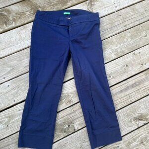 Lilly Pulitzer Palm Beach Fit Pants size 6 Navy Blue